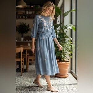 Rothy’s The Flat • Size 8 (W8)
Blush Pink / Nude